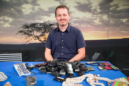 Joshua Bell is the curator of globalization at the Smithsonian’s National Museum of Natural History. He is working on a new exhibit about the global history of cellphones. (Smithsonian)
