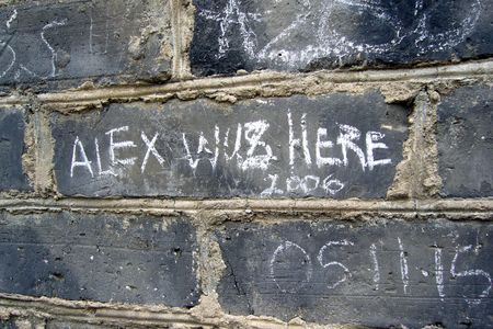 Part of the Mutianyu section of the Great Wall of China.