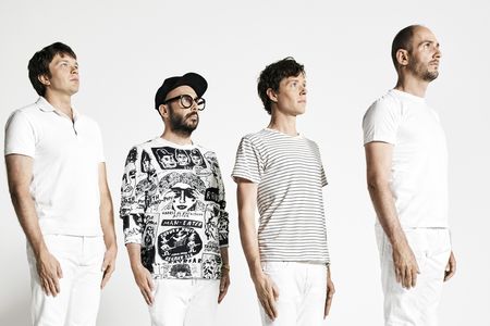 OK Go for launch: Andy Ross, Tim Nordwind, Damian Kulash Jr. and Dan Konopka