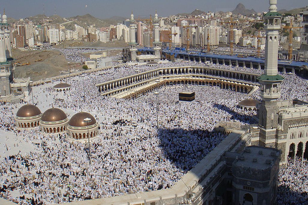 Any large gathering of people