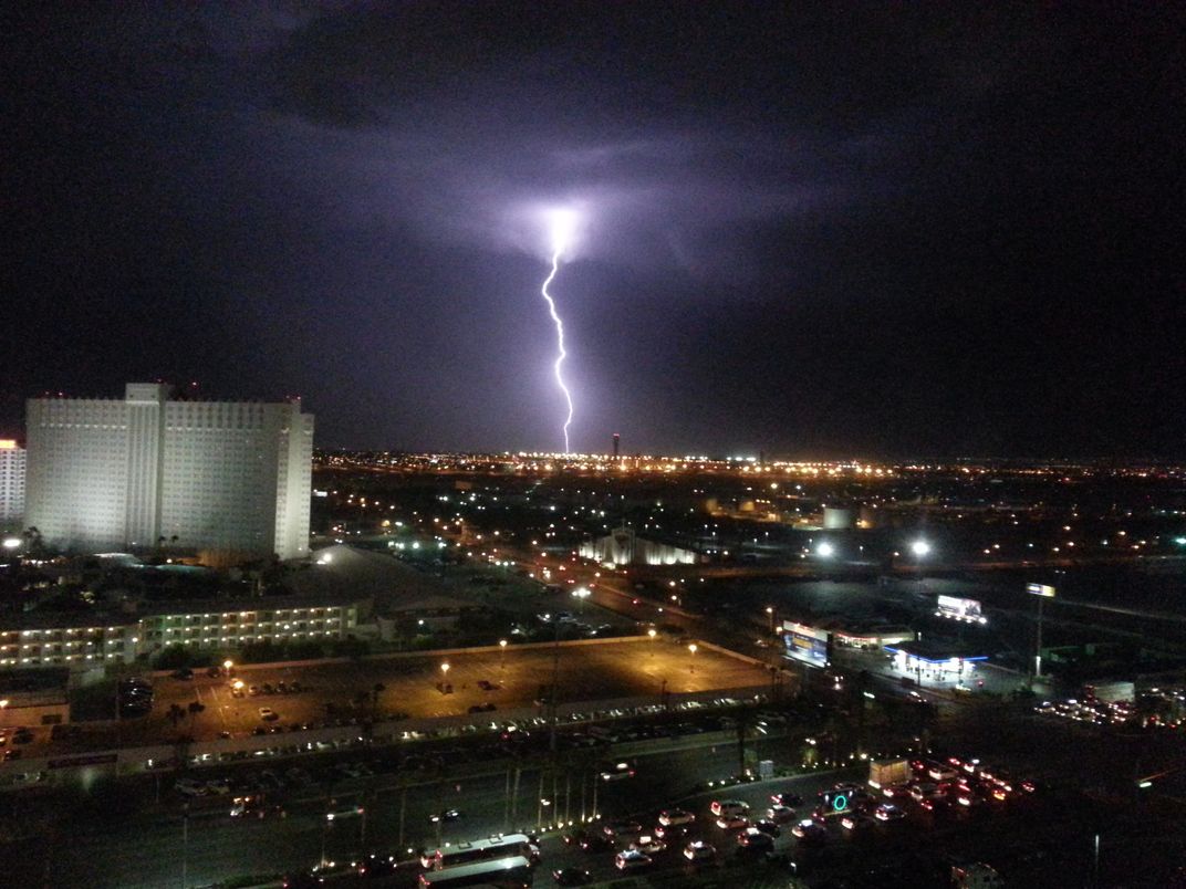 Last night in Vegas and a spectacular lightning show | Smithsonian