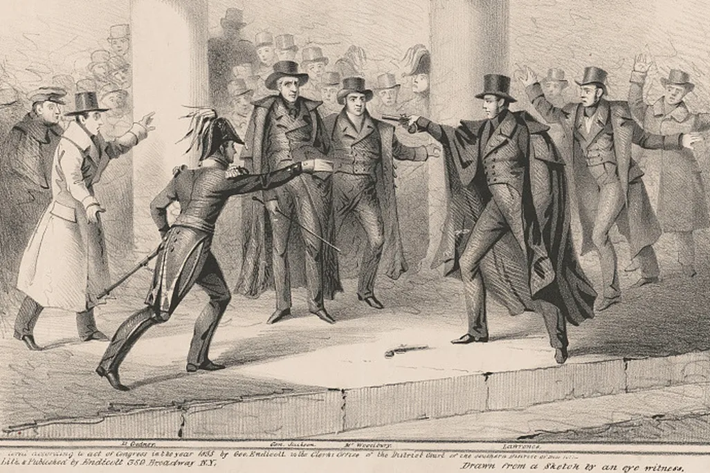 Assassination attempt on Andrew Jackson