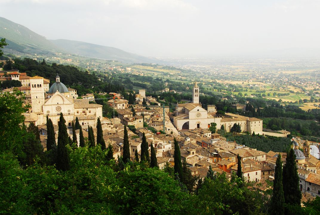 The Umbrian town of Assisi