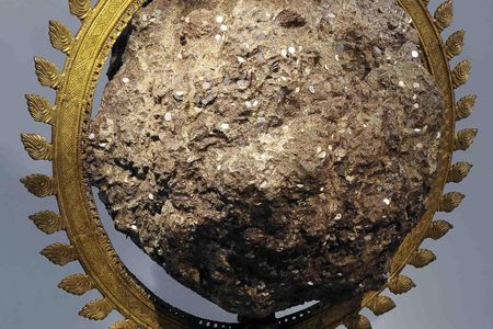 Unicode
By LN Tallur
Bronze, coins and concrete 
2011
Tallur Studio, Koteshwara, Karnataka, India