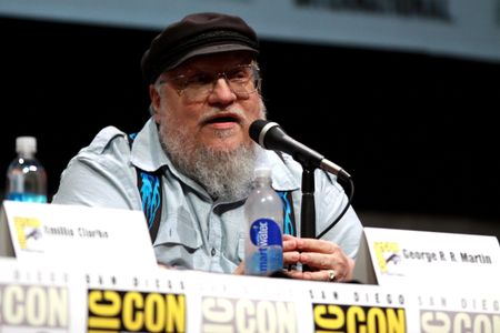 George R. R. Martin at the 2013 San Diego Comic Con International.