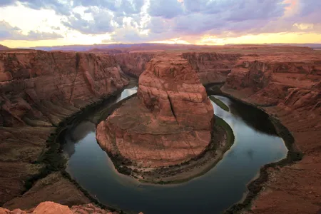 Horseshoe bend of the Grand Canyon