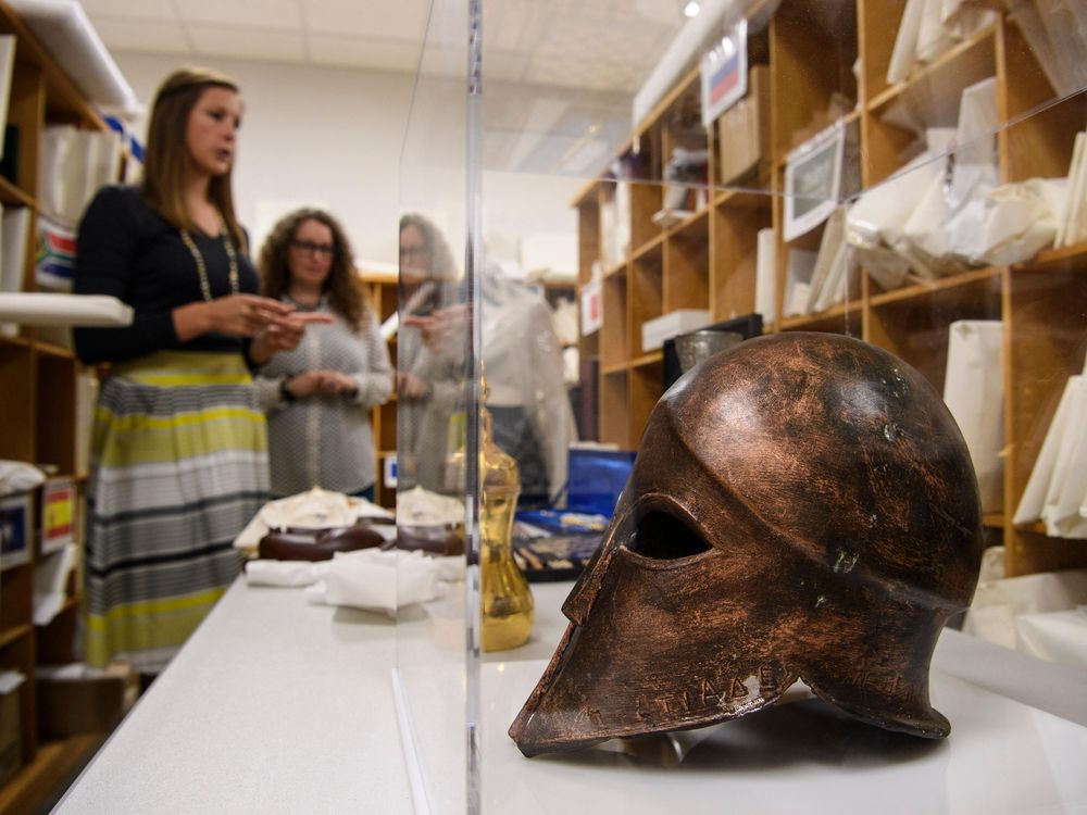 reproduction 5th century Corinthian helmet