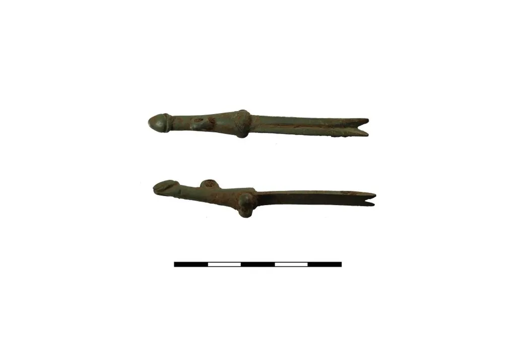 A penis-shaped rod seen from multiple angles