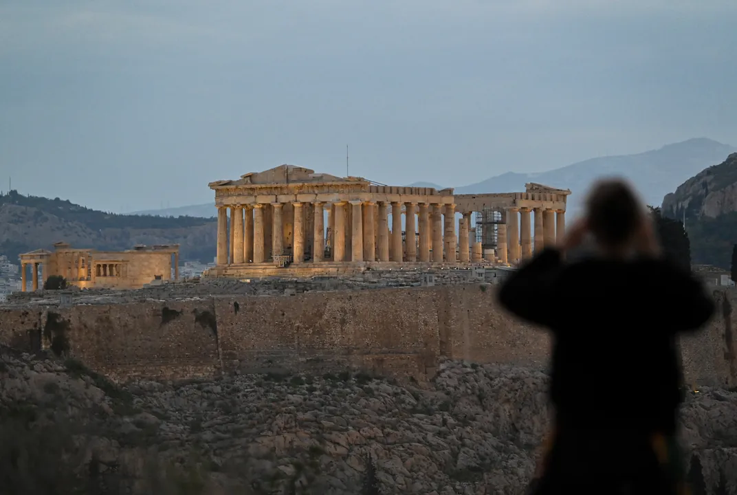 Ancient Greek Building Parthenon