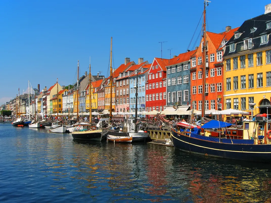 Nyhavn, the historic port area of Copenhagen