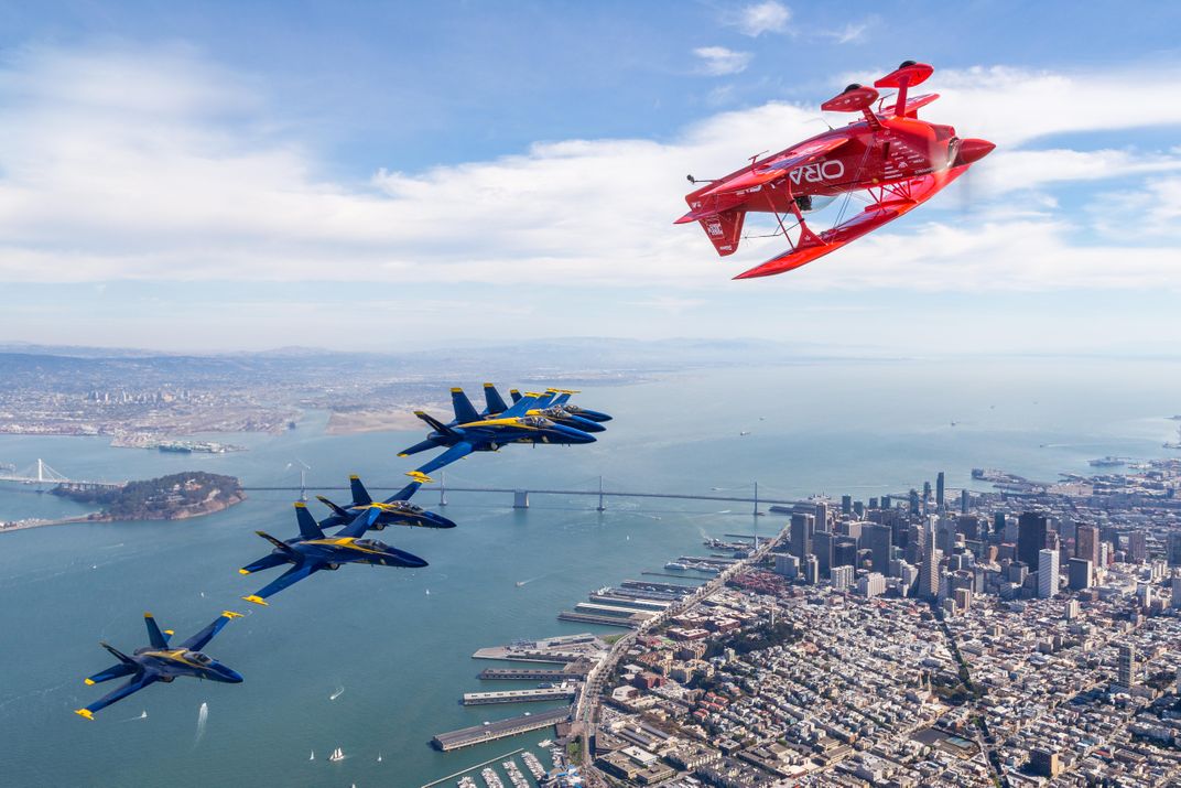 tucker in Fleet Week airshow