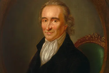 Portrait of Thomas Paine by Laurent Dabos