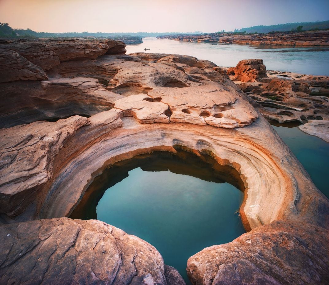 15 - Sam Phan Bok, considered by some the Grand Canyon of Thailand, is a natural wonder.