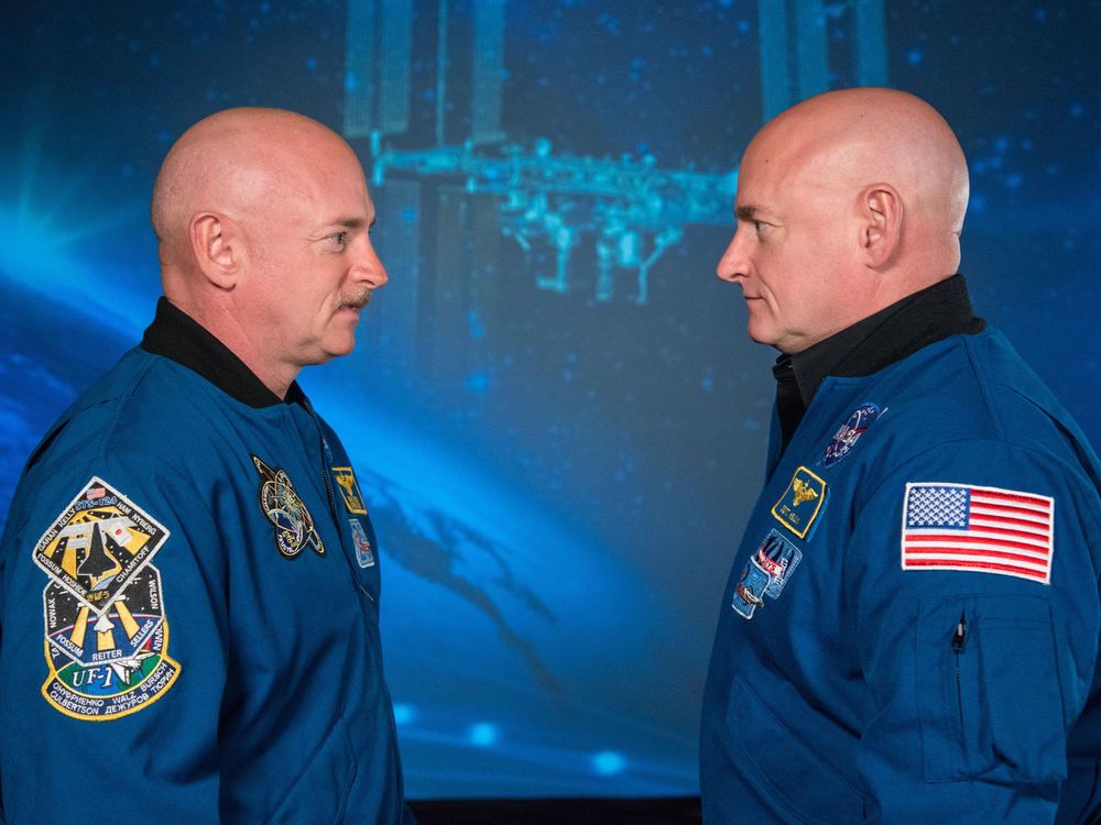 Mark and Scott Kelly