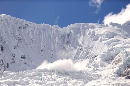 Palcaraju glacier inside&nbsp;Huascar&aacute;n National Park in Peru