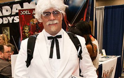 Colonel Sanders, a great Halloween costume idea