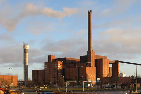 The Hanasaari B power plant was commissioned in 1974 as a coal-fired power plant. 