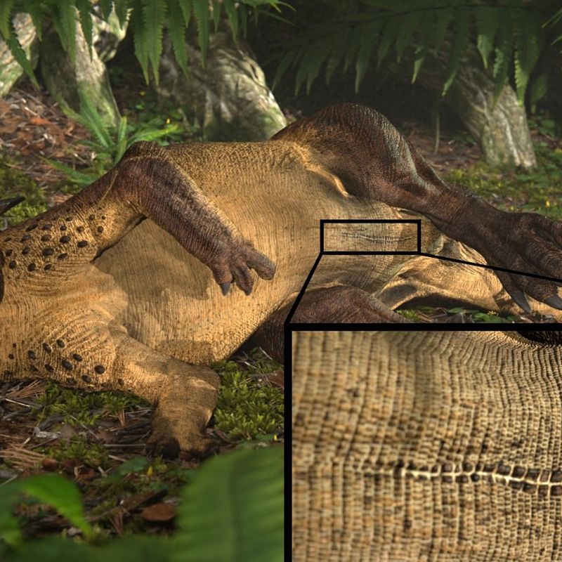 First Dinosaur Belly Button Discovered in Fossil From China Smart