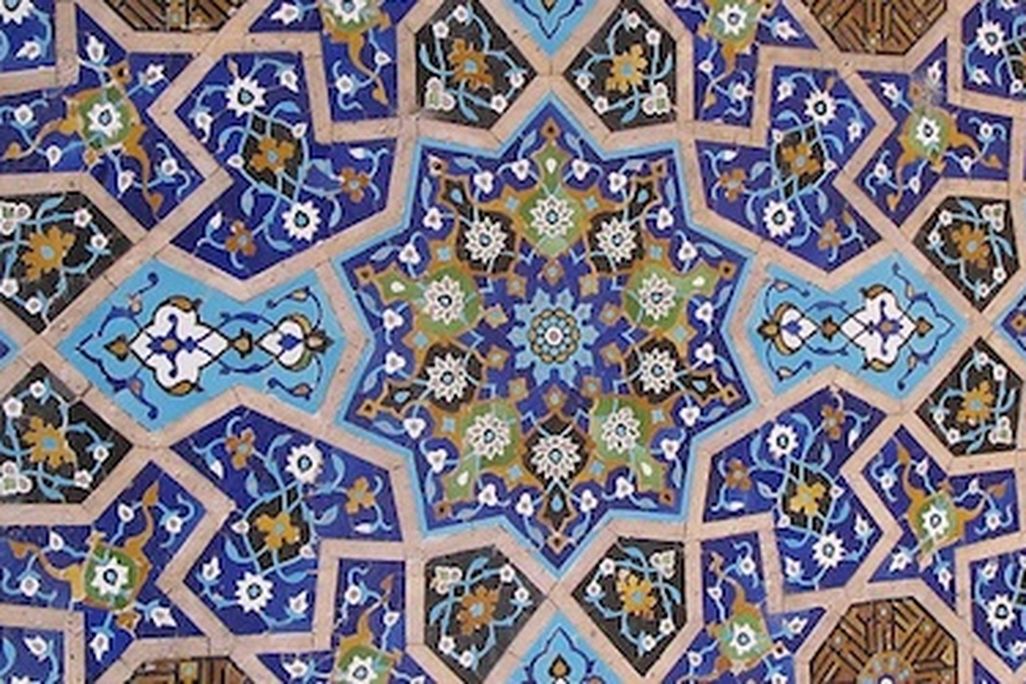Tile art in Iran