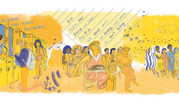 Hosted by the National Museum of American History, with participation from classrooms across the country, the 2021 National Youth Summit will examine the topic of gender equity, asking students to wrestle with history and take on challenging conversations. (Courtesy of National Museum of American History, Illustration by Krystal Quiles)