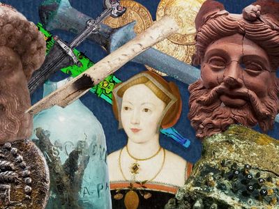 Fascinating finds revealed in 2020 ranged from a portrait of Mary Boleyn to a bust of the Greek god Hermes and one of the world's oldest swords.