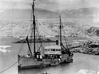 Ernest Shackleton's Last Ship, Quest, Discovered Off the Coast of Canada image