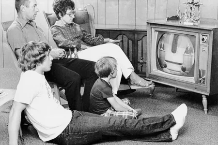 A family tunes in to the 1976 debate