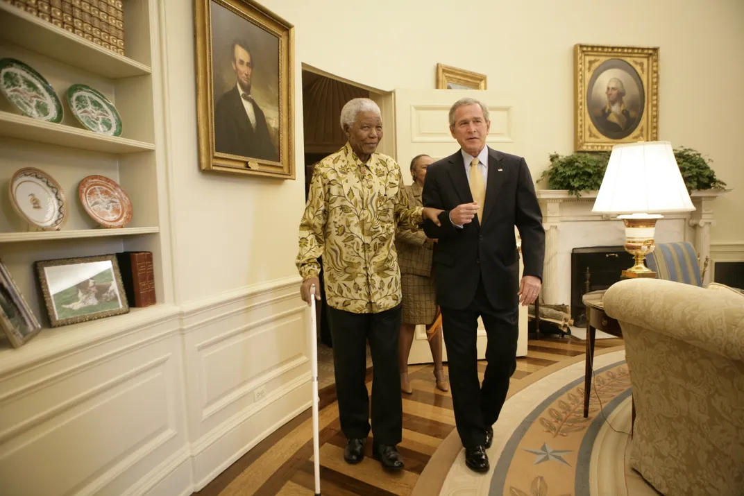 Mandela/Bush
