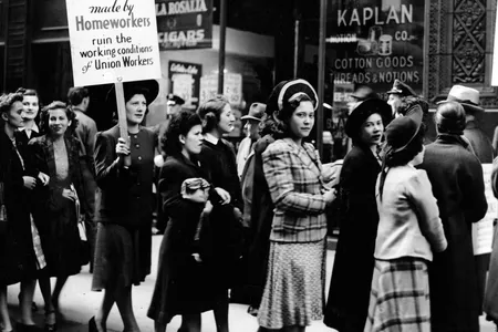 A national museum of women's history would celebrate the accomplishment of women like these members of the International Ladies Garment Workers Union, who went on strike against non-union shoulder pads in 1930.