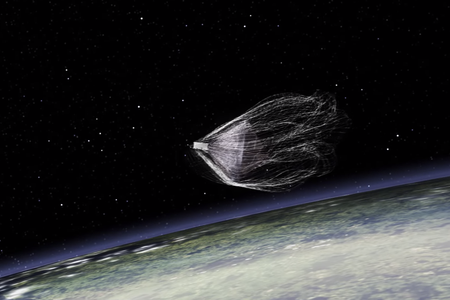 One of the RemoveDEBRIS tests will snare a cubesat in a net.