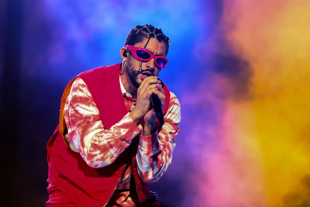 Bad Bunny attends Made In America Festival on September 4, 2022