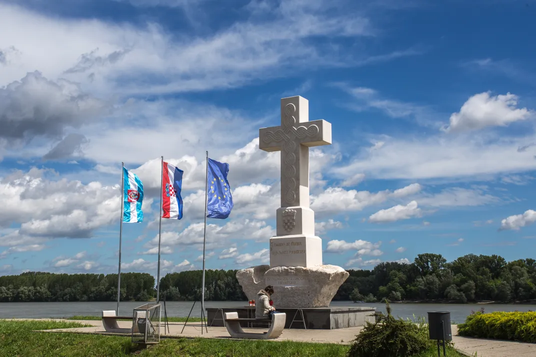 The Vukovar Cross, Croatia. Credit: AMA Waterways