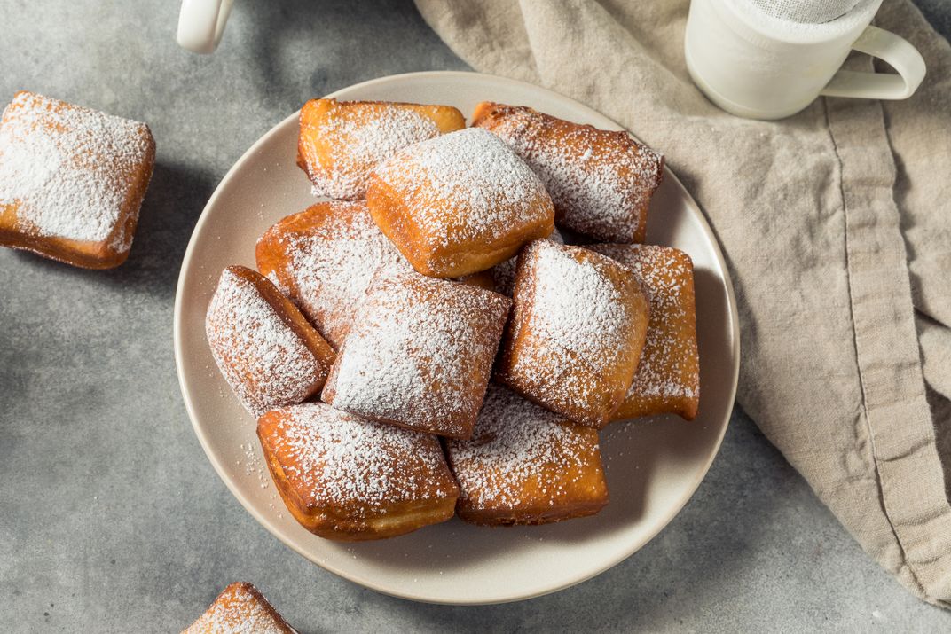Famous beignets of New Orleans