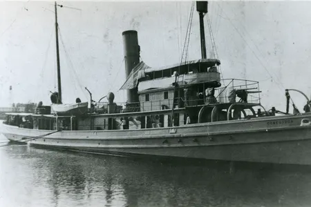 Conestoga (AT 54) at San Diego, circa January 1921