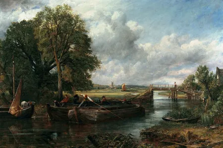 View on the Stour Near Dedham, John Constable, 1822