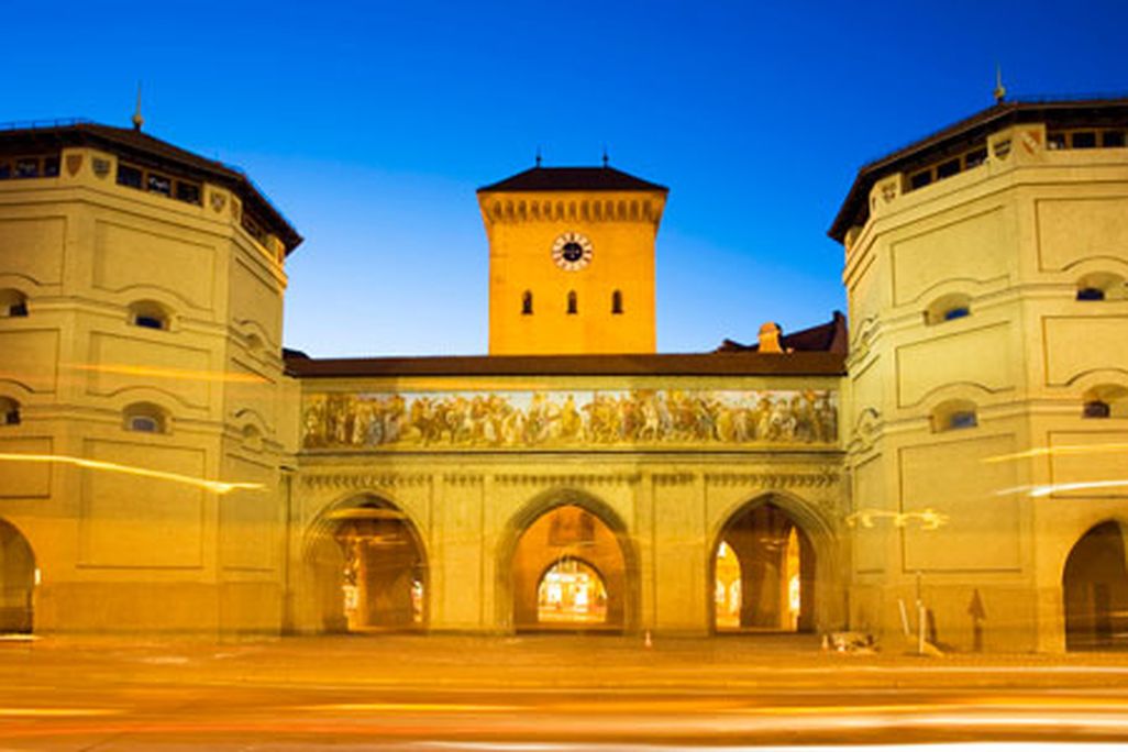 Medieval wall gate