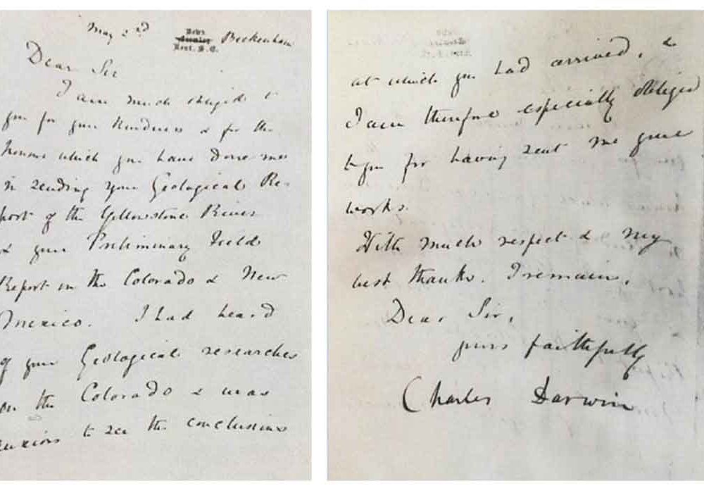 Stolen Darwin Letter