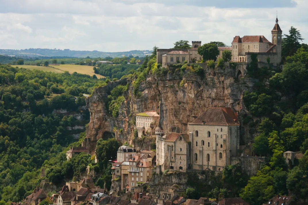 The medieval village of Rocamadour, a World Heritage site