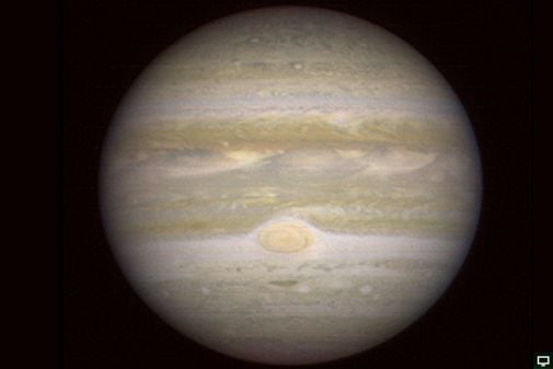Jupiter as seen from the next planet out.