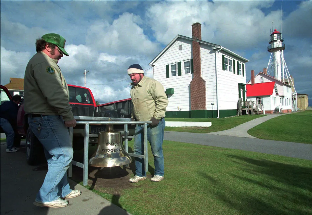 Bell at Great Lakes Shipwreck Historical Society Museum