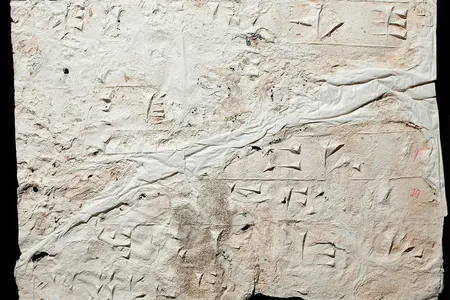 Akkadian cuneiform script from the Freer Gallery of Art and Arthur M. Sackler Gallery archives.