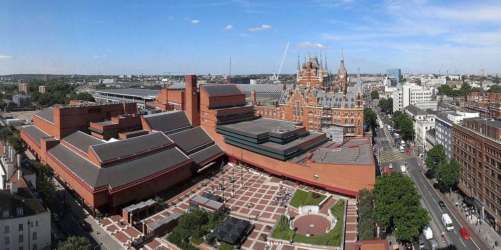 The British Library and St Pancras