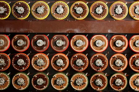 Turing's journal was kept while he helped build the Bombe Machine, a device used to encrypt Nazi codes. 