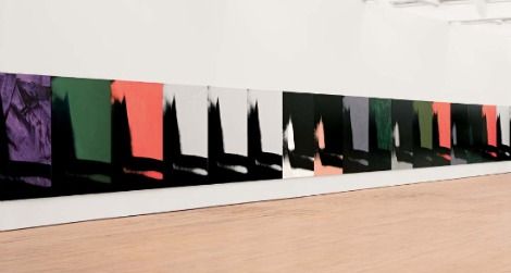 Andy Warhol's Shadows, on view in its entirety for the first time