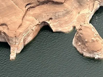 Iconic 'Double Arch' Rock Formation Collapses in Utah image