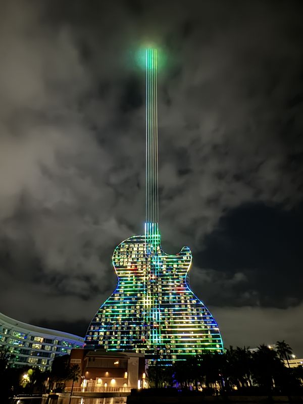 Light show at Seminole Hard Rock Hotel & Casino thumbnail