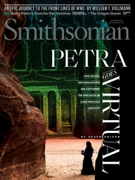 Cover of Smithsonian magazine issue from October 2018