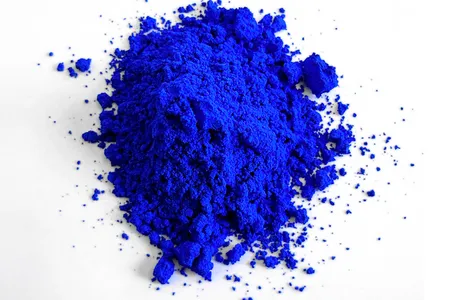 YInMn Blue derives its name from its chemical components: yttrium, indium and manganese.