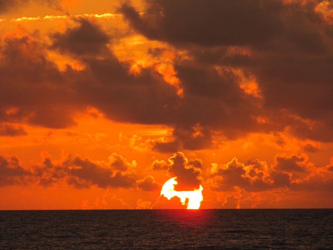 Sunrise over the Atlantic | Smithsonian Photo Contest | Smithsonian ...