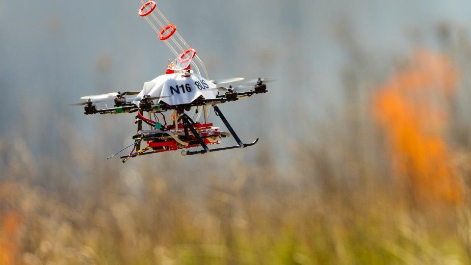 New idea to spread internet access in rural areas: Drones